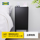 宜家（IKEA）LIXHULT利克胡小柜子多色小床頭柜簡(jiǎn)約現代儲物柜北歐風(fēng) 煤黑色
