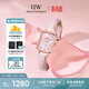 丹尼爾惠靈頓（DanielWellington）DW女士手表珠光貝母經(jīng)典皮質(zhì)石英腕表送女友生日禮物DW508