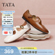 他她（TATA）超?，旣愓湫俅钇降仔蓍e鞋軟底單鞋2026新7H013AQ6 棕色 36
