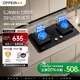 歐派（OPPEIN）燃氣灶具熱效率70%家用天然氣專(zhuān)用燃氣灶煤氣灶嵌入式5.2kw猛火灶定時(shí)灶臺 【性?xún)r(jià)比推薦款】雙環(huán)旋火灶-70%熱效率 天然氣
