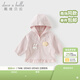 戴維貝拉（DAVE＆BELLA）春裝新款女童連帽外套兒童外衣女寶寶童裝長(cháng)袖上衣小童衣服 櫻花粉【現貨】 100 cm（建議身高90-100cm）