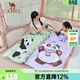 駱駝（CAMEL）熊貓睡袋戶(hù)外兒童睡袋露營(yíng)春秋季保暖冬天加厚隔臟小學(xué)學(xué)生款被子 12-20°C 丁香紫 可拆卸164BAF5643