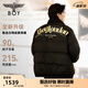 BOY LONDON【暗夜哥特】短款加厚羽絨服冬季百搭情侶款90絨N28064 黑色N28064 全新升級 L