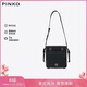 PINKO【品高】女包牛皮單肩包飛鳥(niǎo)燕子水桶包禮物104303A29Q