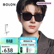 暴龍（BOLON）眼鏡林一同款太陽(yáng)鏡防曬墨鏡戶(hù)外旅行駕駛鏡禮物BL3203 C10 框亮黑色/片深灰【偏光】