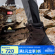 哥倫比亞（Columbia）2025秋冬新品戶(hù)外男金點(diǎn)防水緩震抓地保暖夾棉運動(dòng)休閑冬靴BM6982 231-褐色 43 內長(cháng)28CM