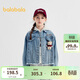 巴拉巴拉女童外套兒童上衣2025秋裝全棉牛仔舒適【商場(chǎng)同款】202325105008