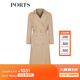 PORTS寶姿女裝 秋冬新品女裝長(cháng)袖長(cháng)風(fēng)衣SL9T003LWD042 流沙駝 XS (2)