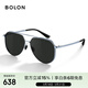 BOLON暴龍眼鏡太陽(yáng)鏡偏光駕駛釣魚(yú)防曬墨鏡男蛤蟆鏡送男友潮 BL8122C70