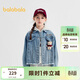 巴拉巴拉女童外套兒童上衣2025秋裝全棉牛仔舒適【商場(chǎng)同款】202325105008