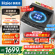 海爾（Haier）洗衣機全自動(dòng)10/12公斤直驅變頻波輪家用洗衣機雙動(dòng)力一級能效大容量手搓洗防纏繞AI智洗電離除菌 手搓洗防纏繞 波輪 12kg 直驅變頻 納米微泡凈+節能洗