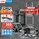 杜邦（DU PONT）手拉車(chē)折疊小推車(chē)拉桿搬貨拖車(chē)便攜家用行李拉貨車(chē)承重300斤