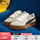 彪馬（PUMA）厚底鞋|增高松糕鞋女子休閑板鞋PLATFORM 404158 米白色-黑色-金色-03 38