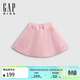 蓋璞（GAP）女童2026春季新款小熊刺繡牛仔百褶裙褲兒童裝可愛(ài)短裙861475