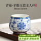 不拙白瓷主人杯茶杯個(gè)人專(zhuān)用泡茶單杯陶瓷功夫茶杯青花瓷羊脂玉瓷杯子