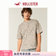 HOLLISTER美式25夏重磅基礎款棉質(zhì)短袖T恤男裝324-5330 棕色 M (180/100A)