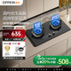 歐派（OPPEIN）燃氣灶具熱效率70%家用天然氣專(zhuān)用燃氣灶煤氣灶嵌入式5.2kw猛火灶定時(shí)灶臺 【性?xún)r(jià)比推薦款】圓架雙旋猛火灶-一級能效 天然氣