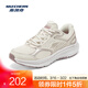 斯凱奇（Skechers）暮光鞋丨輕質(zhì)減震復古跑鞋男女休閑潮流輕質(zhì)復古運動(dòng)媽媽鞋 自然色/NAT 36.5