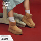 UGG秋季女士休閑舒適經(jīng)典純色厚底保暖迷你時(shí)尚短靴雪地靴1134991 CHE | 栗色 37