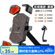 洛克兄弟手機支架電動(dòng)車(chē)摩托車(chē)自行車(chē)外賣(mài)通勤代駕導航騎行減防震支架快拆 后視鏡款-黑橙/摩托/電動(dòng)車(chē)專(zhuān)用