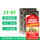 1T 4T 8T 12T 16T 18t企業(yè)級監控硬盤(pán)安防錄像機NAS存儲陣列臺式移動(dòng)硬盤(pán)機械硬盤(pán) 1T