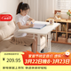 木雙?？梢苿?dòng)床邊桌落地升降電腦桌家用兒童學(xué)習桌學(xué)生宿舍客廳簡(jiǎn)易書(shū)桌