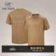 ARC'TERYX始祖鳥(niǎo) KRAGG SL COTTON BIRD WORD SS 透氣 男子 棉質(zhì)短袖T恤 CANVAS/砂陶棕 L