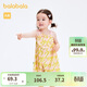 巴拉巴拉嬰兒衣服新生兒背帶褲女童褲子2024夏裝甜美可愛(ài)輕薄208224120002