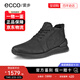 愛(ài)步（ECCO）男鞋 秋冬加絨保暖雪地靴 戶(hù)外運動(dòng)休閑短靴子 雅躍523254 523254-02001黑色 41
