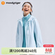 moodytiger兒童三合一外套保暖拒水25年冬季新品防風(fēng)抓絨內膽男女童運動(dòng)衣