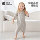 貝肽斯嬰兒睡袍夏季薄款新款兒童寶寶優(yōu)可絲睡裙中小童家居服睡衣
