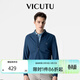 威可多（VICUTU）男士商場(chǎng)同款夾克休閑百搭棒球領(lǐng)春款商務(wù)男裝外套 藍色 XL