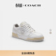 蔻馳（COACH）【明星同款】女士女鞋SOHO休閑鞋板鞋平底鞋時(shí)尚百搭簡(jiǎn)約通勤 亮白色 37