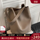 viney包包女包大容量水桶包通勤大包單肩包生日禮物送女友老婆 【卡其】高檔實(shí)用女生手提包 輕奢百搭小眾品牌休閑大包