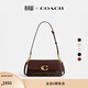 蔻馳（COACH）女士JET單肩包牛皮革真皮斜挎包春季高級感女包 B4/楓棕色 楓棕色