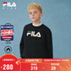 FILA【抗菌功能】斐樂(lè )兒童童裝2025年冬季男女童小童加絨衛衣