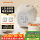 九陽(yáng)（Joyoung）【心情煲】1.2升1-2人精致小容量微壓電飯煲電飯鍋陶瓷油不粘內膽一鍵開(kāi)煮便攜提手易收納 F191