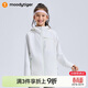 moodytigermoodytiger兒童外套梭織拒水25年冬季新品防風(fēng)柔軟舒適彈力連帽男女童運動(dòng)衣