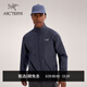 ARC'TERYX始祖鳥(niǎo) SOLANO JACKET 防風(fēng) 男子 軟殼夾克 BLACK SAPPHIRE/藍黑色 XL