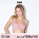 維多利亞的秘密 PINK 夏季Logo字母肩帶舒適薄款文胸 6H8C花瓣粉 11258981 75B （34B）