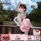 凱浦林【生日禮物】kipling女款時(shí)尚雙肩背包猴子包|CITY PACK/ZIP系列 CITY ZIP S-粉拼銀拉鏈