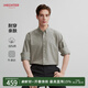 HECHTER【全棉牛津紡】襯衫全棉舒適通勤日常上衣百搭襯衣男秋春26新款 灰色【熱賣(mài)色】 41