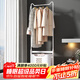 安爾雅 衣架落地帶臟衣籃衣帽架衣服收納架臥室掛衣架 收納筐款 