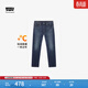 Levi's李維斯冬暖系列男士502標準錐形美式復古時(shí)尚休閑牛仔褲 藍色 32 (32)