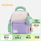 巴拉巴拉（BALABALA）兒童休閑包男女童小童雙肩包舒適多巴胺配色時(shí)尚可愛(ài)戶(hù)外 紫色調00377-110cm 110cm