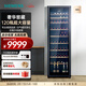 西門(mén)子（SIEMENS）385L酒柜120瓶裝 紅酒柜家用 葡萄酒柜恒溫冷藏 進(jìn)口橡木酒架 黑色 KW35VB7TSC