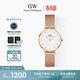 丹尼爾惠靈頓（DanielWellington）DW女士手表閃耀星辰水晶輕奢歐美腕表石英送女友生日禮物DW528