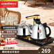 金灶（KAMJOVE）自動(dòng)上水電熱水壺家用電茶壺茶臺燒水器茶具燒水壺電茶爐上水壺 K9（亮銀色）