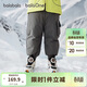 巴拉巴拉balaOne童裝寶寶羽絨褲男童工裝褲冬季2025長(cháng)褲三防208425108102