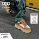 UGG秋季新款女士拼色厚底雙系帶低幫圓頭休閑鞋1171541CHE|栗色 37